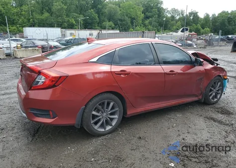 2021 Honda Civic Exl из США, поврежденный, VIN 2HGFC1F70MH705217